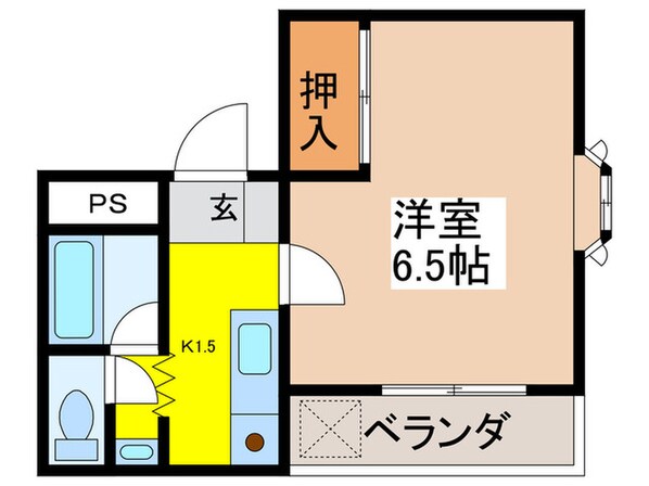 乾マンションの物件間取画像